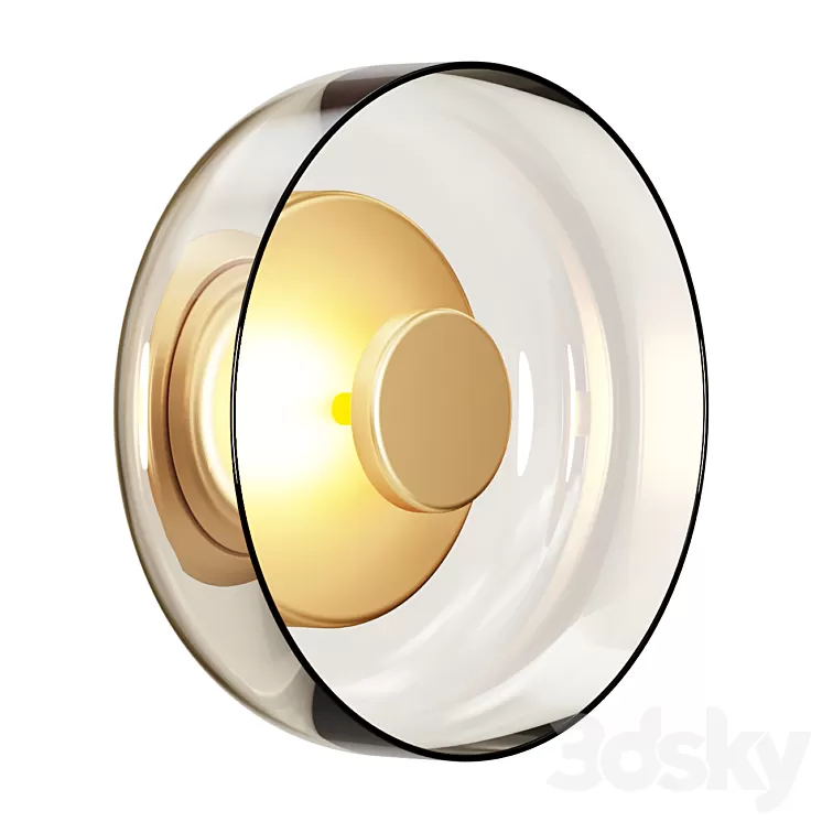 Sconce NUURA BLOSSI WAND- & PLAFONDLAMP wall light 3D Model Free
