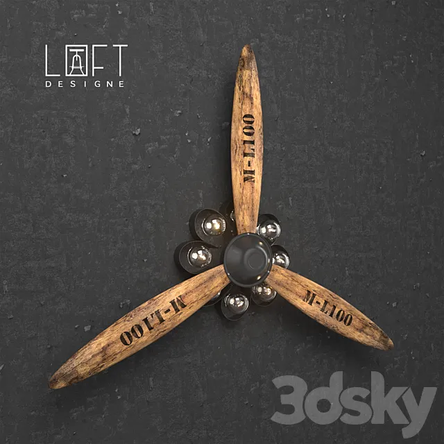 Sconce Propeller 3DModel