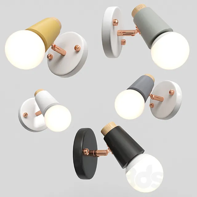 Sconce Rotary wall Lampatron 3DModel