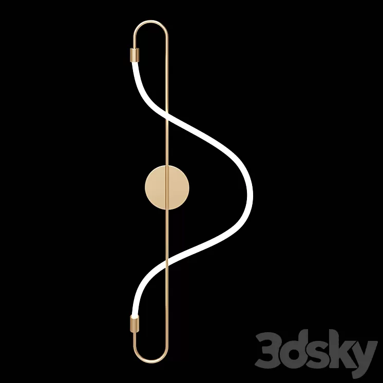 Sconce Sconce Delamp Shiva | 18911 wall lamp 3D Model