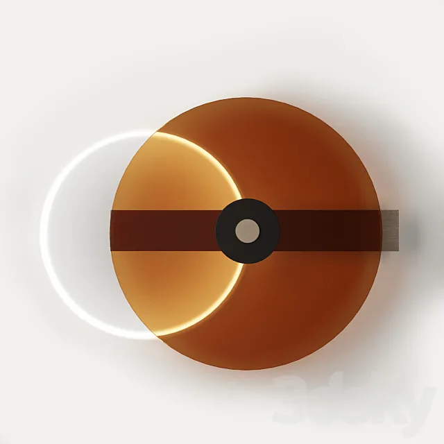Sconce Space Disk Wall lamp Free Download