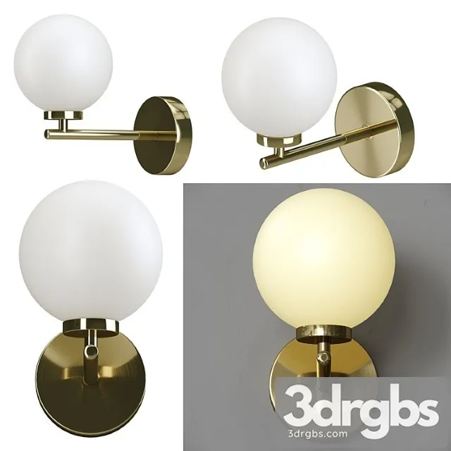 Sconce Wall Lamp Bubble Chandelier 1 3D Model Free