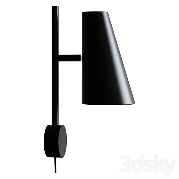Sconce WOUD CONO WANDLAMP wall light 3D Model