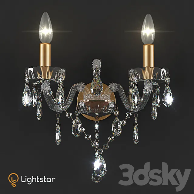 Sconces LIGHTSTAR 775.623 3DModel