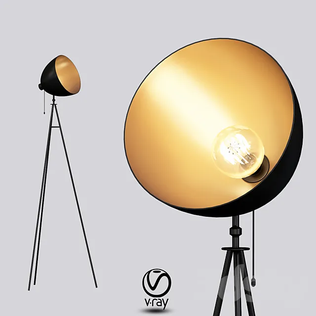 Scopus floor lamp 3D Model
