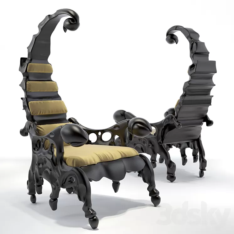 scorpion chair 3D Model