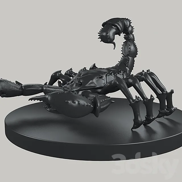 Scorpion figurine 3DModel