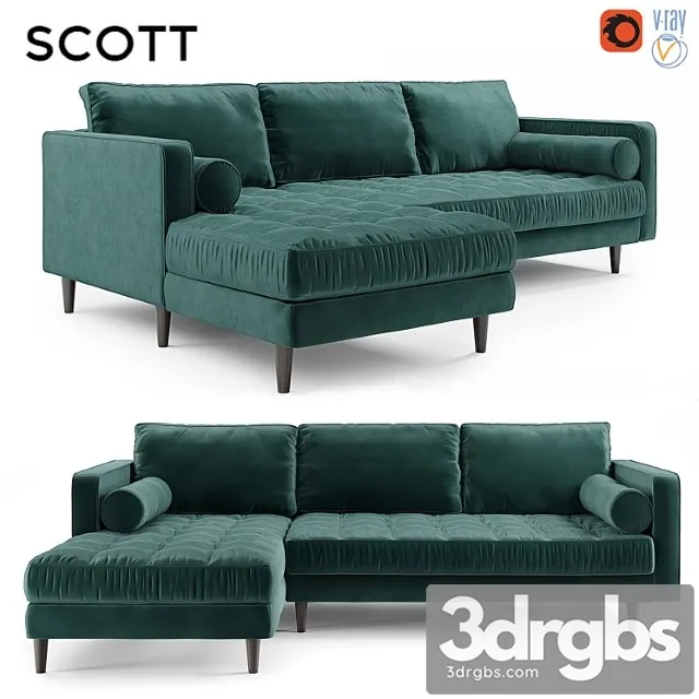 Scott 4 seater 2 3D Model Free