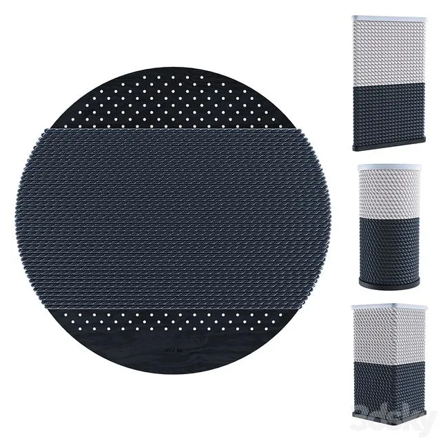 Scratching post on the wall 3D Model