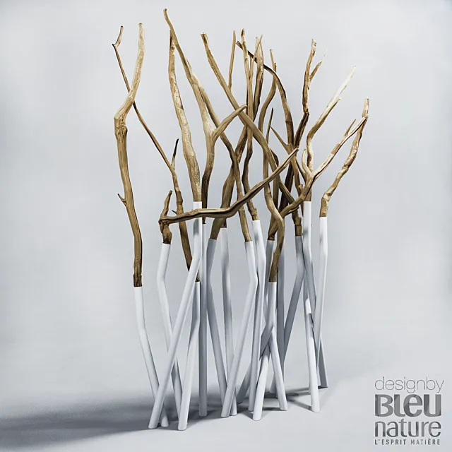 screen OUTLINE white 3DModel