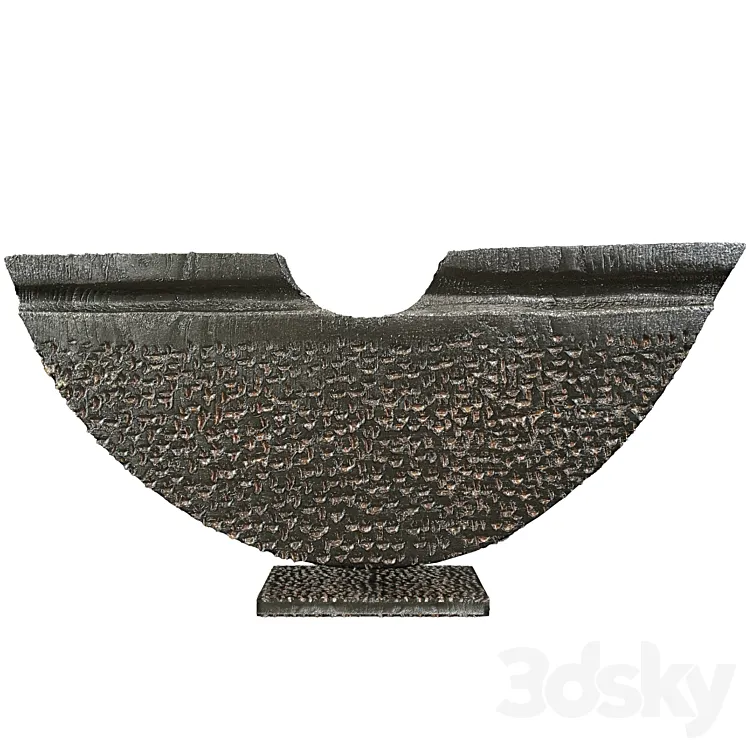 Sculpture Barrier 3D Model Free