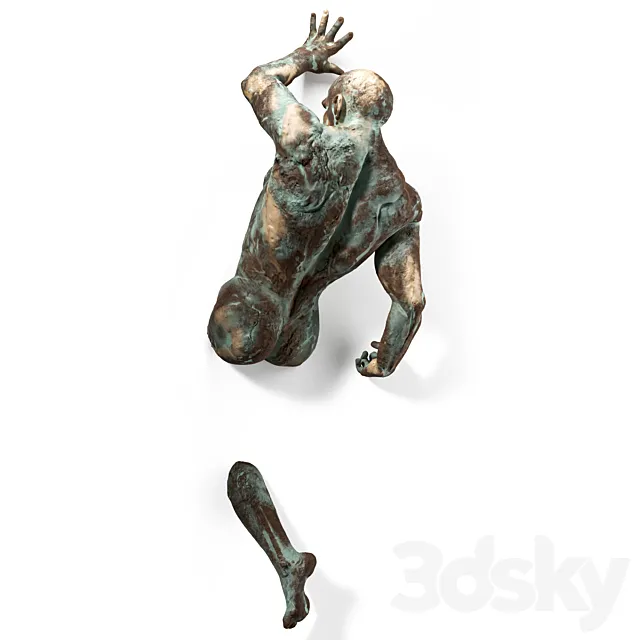 Sculpture Becoming - Matteo Pugliese 3D Model