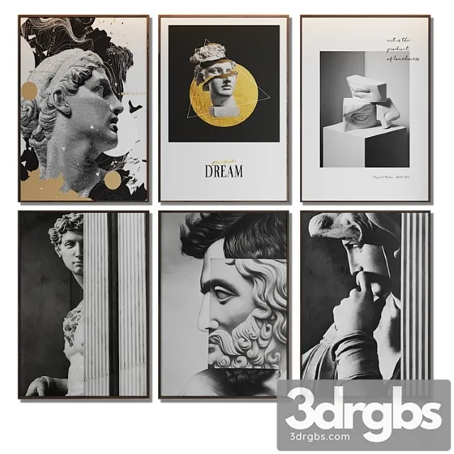 Sculpture David Arts 3D Model Free