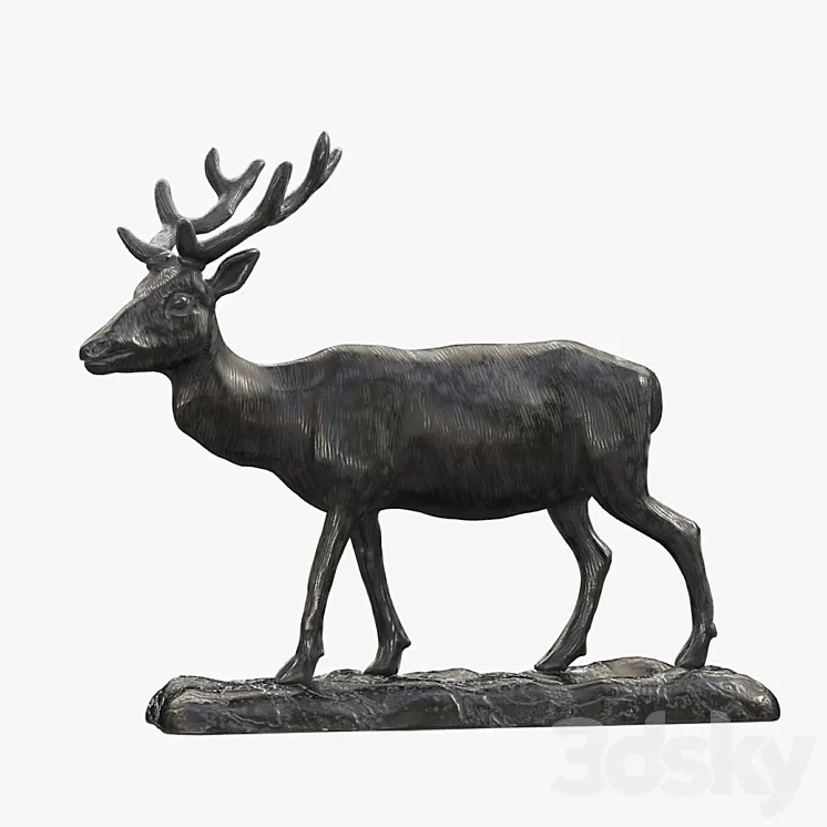 "Sculpture ""Deer""" 3D Model