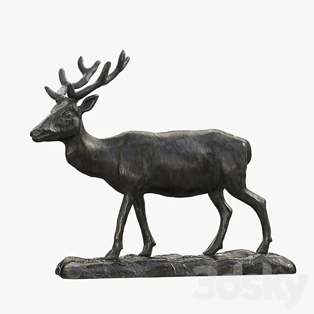 Sculpture "Deer" 3DModel