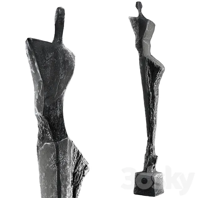 Sculpture Frank Arnold 01 3D Model