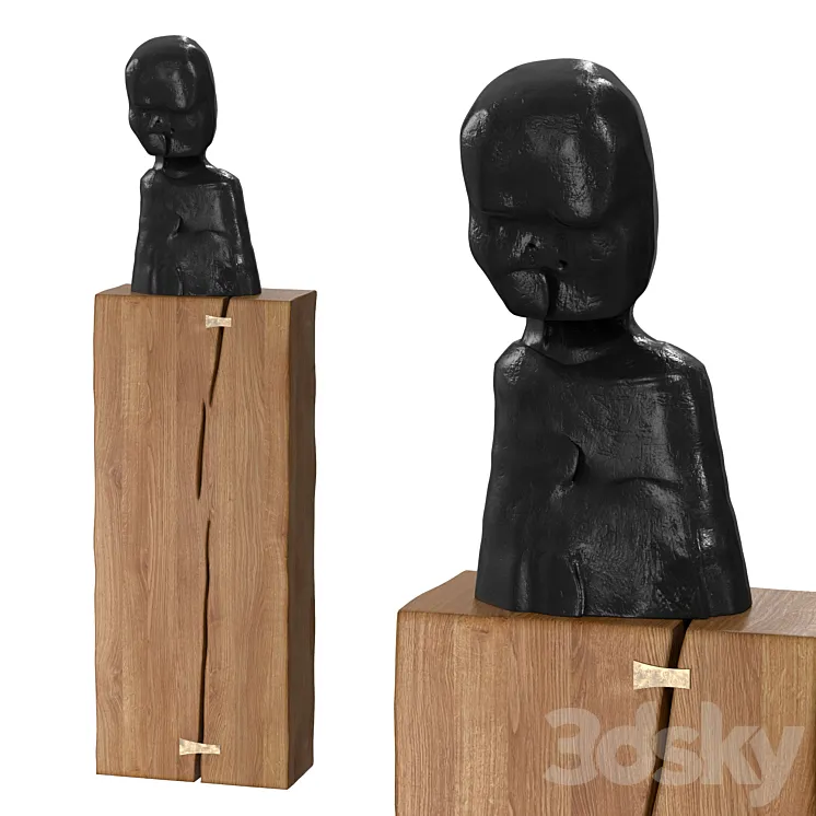 Sculpture Hea 3D Model Free