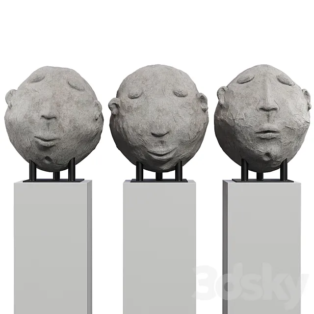 Sculpture - Head 3DModel