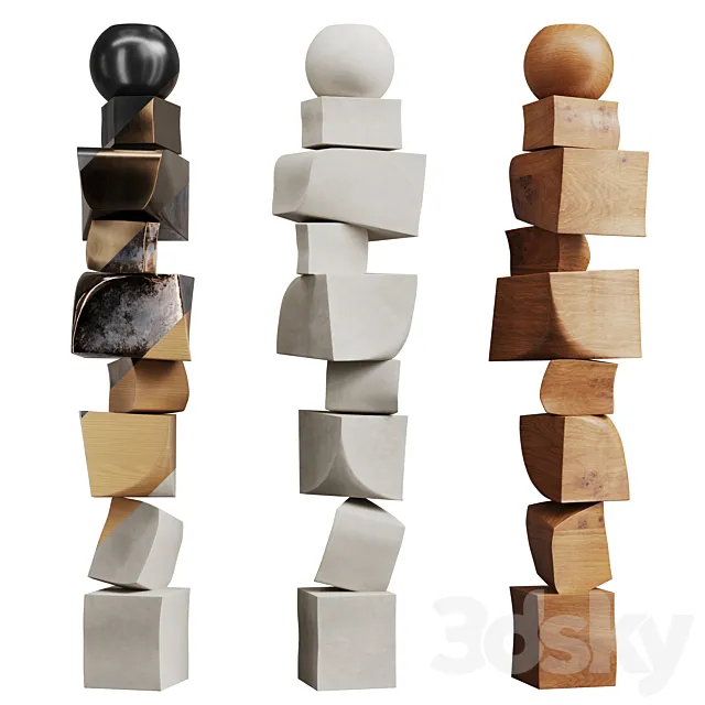 Sculpture Joel Escalona 04 3D Model