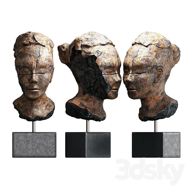 sculpture LIONEL SMIT 3D Model