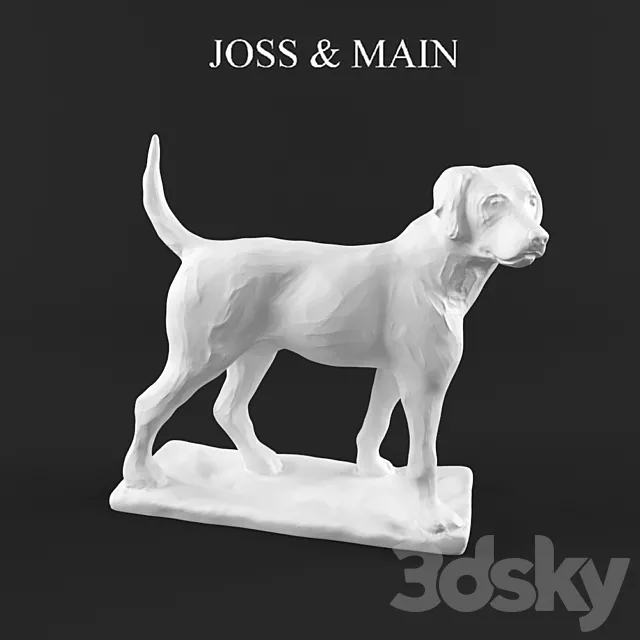 Sculpture of a dog from Joss & Main Free Download