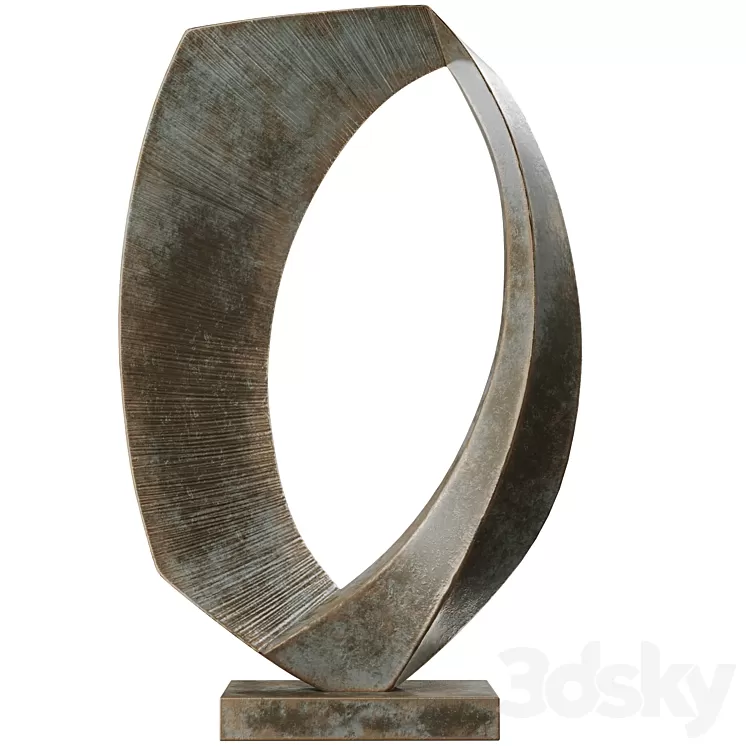 Sculpture Robert Fogell 02 3D Model Free