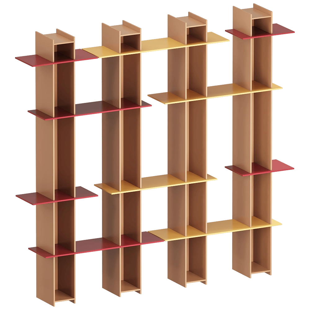Sculptures Jeux  - Bookcase Joint 3D Model