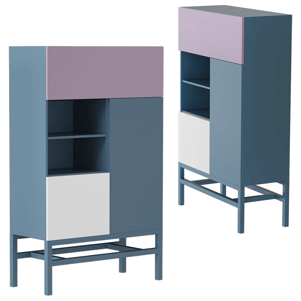 Sculptures Jeux  - Cabinet Mosaico 3D Model