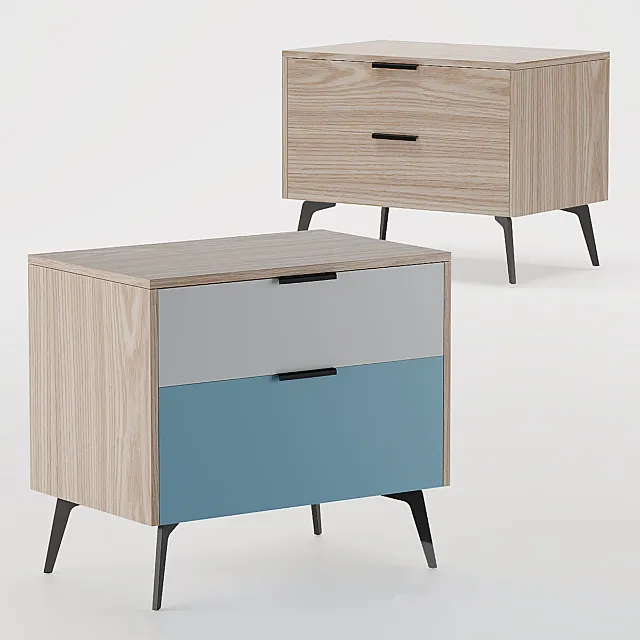 SD Bedside table SK Design Olson ST 2 3D Model