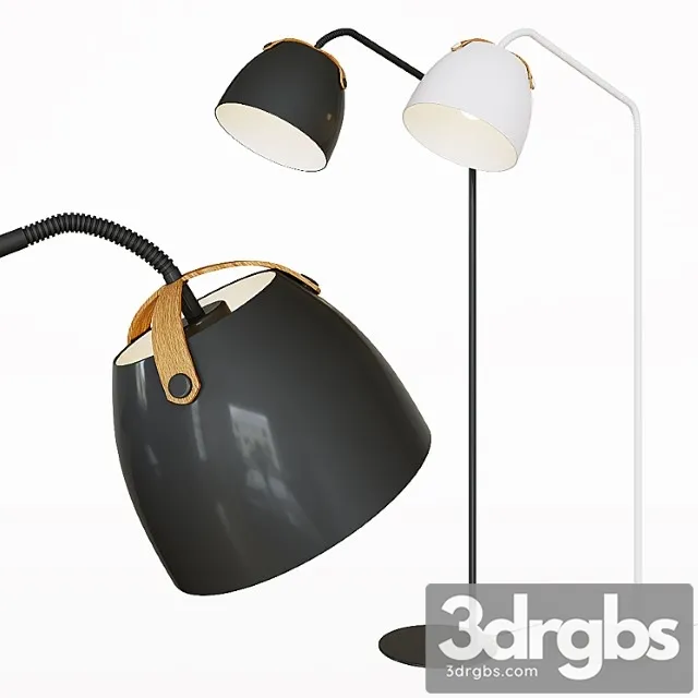 Sd Halo Design Oslo Floor Lamp 3D Model Download
