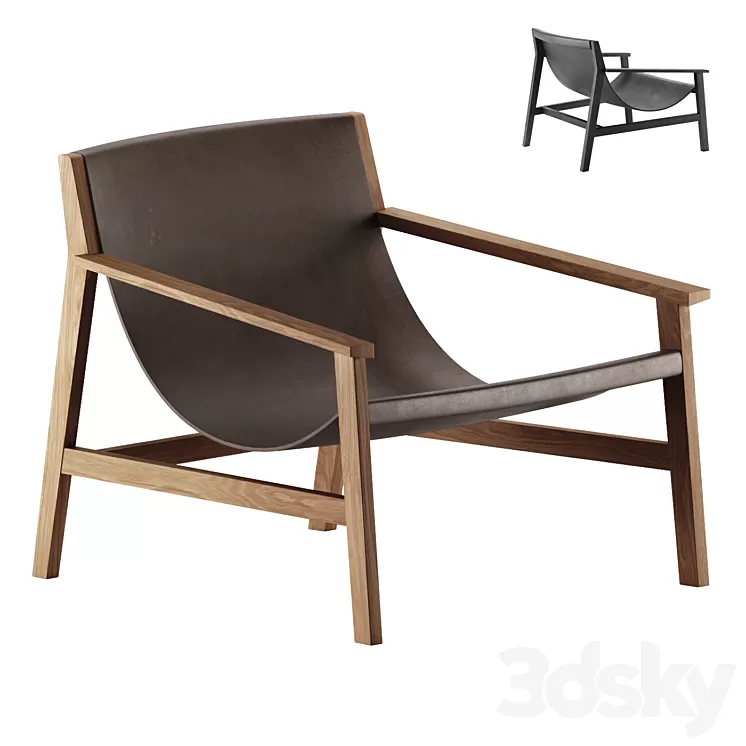 SDRAIO | Armchair by Living Divani 3D Model Free