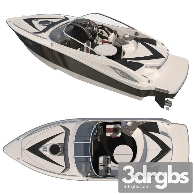 Sea Boat 24 ft 3D Model Free