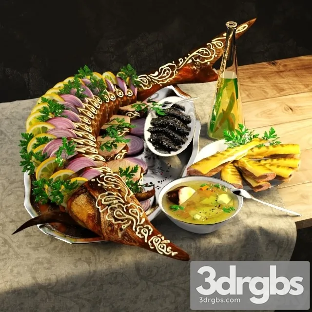 Sea Buckthorn 3D Model Free