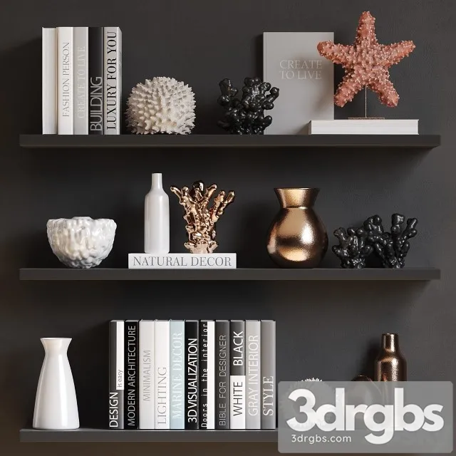 Sea Decor V2 3D Model Free