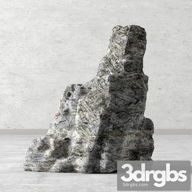 Sea Rock No 2 3D Model Free