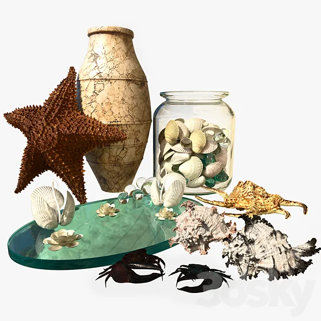 Sea Set 3D Model