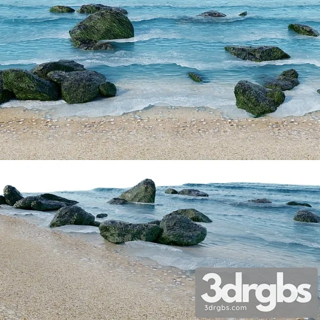 Sea Shore 3D Model Free