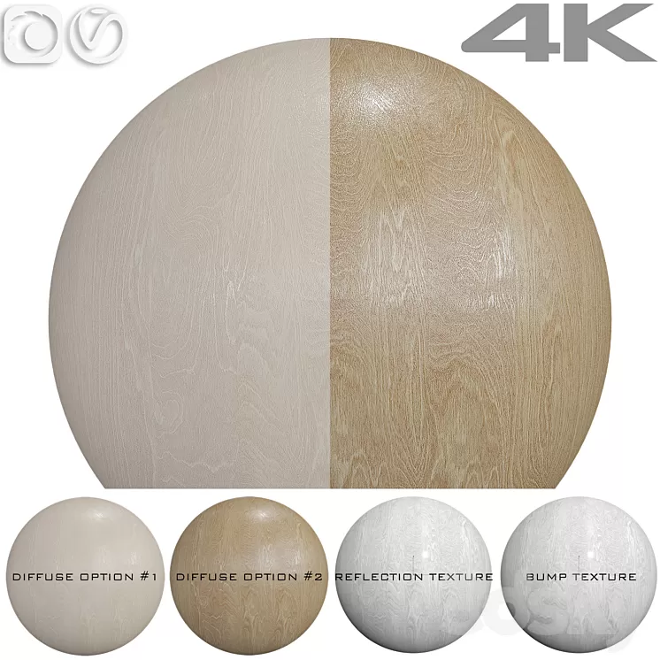 Seamless texture – Birch 3D Model