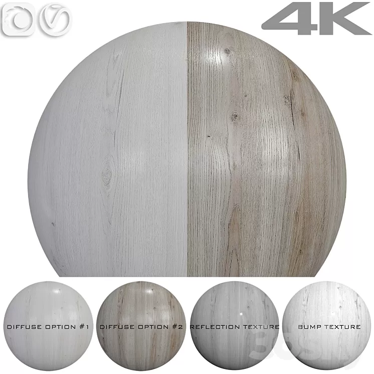 Seamless texture - Oak 3D Model Free