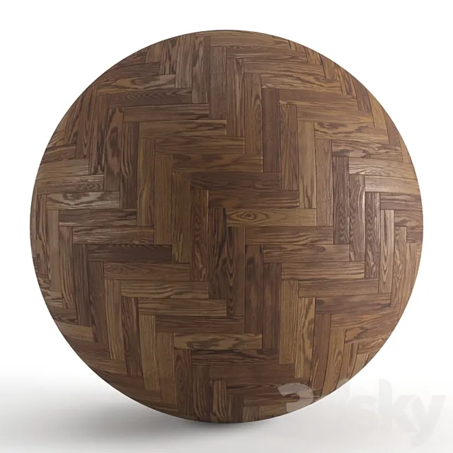 Seamless texture of solid oak parquet. PBR Free Download