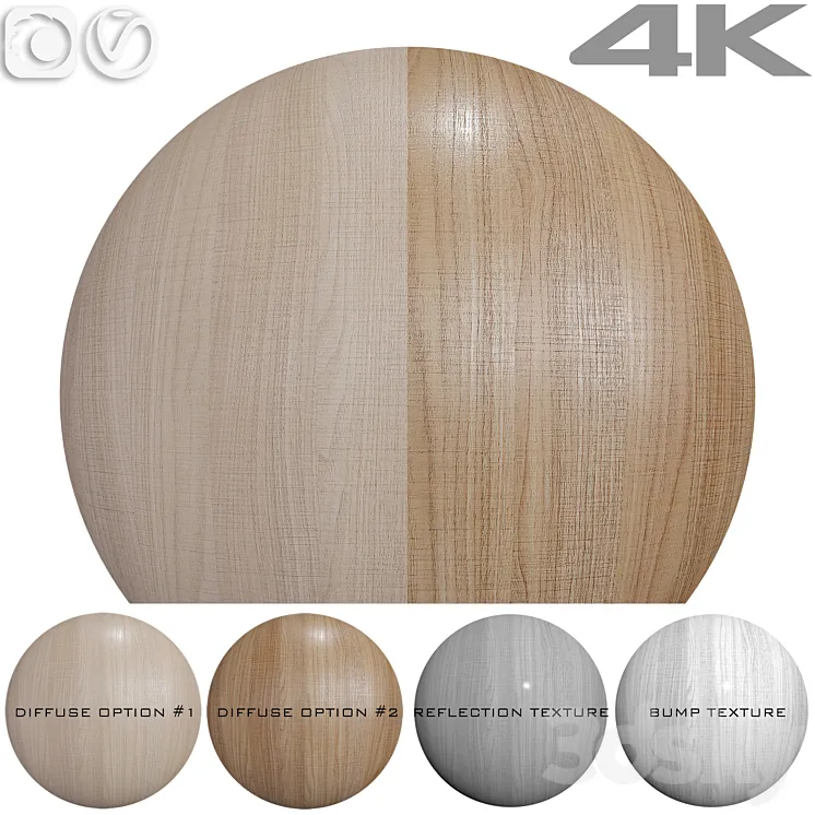 Seamless texture - Walnut 3D Model Free