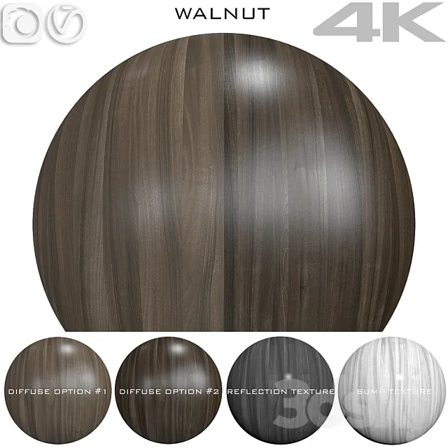 Seamless texture - Walnut 6 Free Download