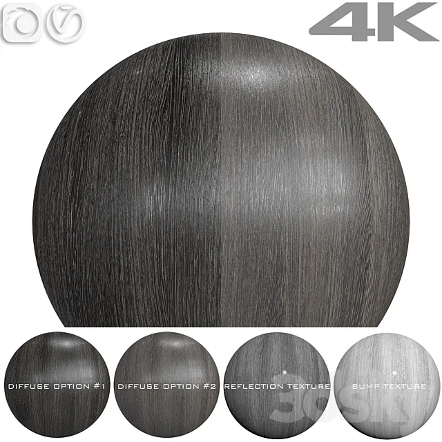 Seamless textures - WENGE 3D Model