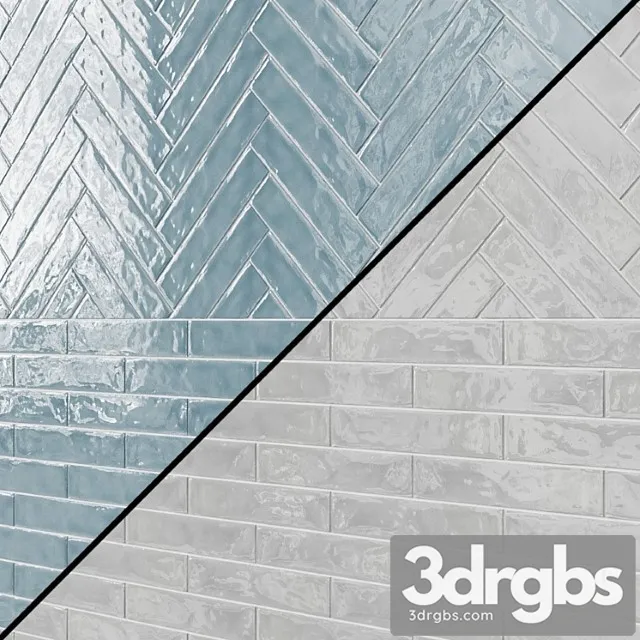 Seaport polished ceramic tile 3D Model Free