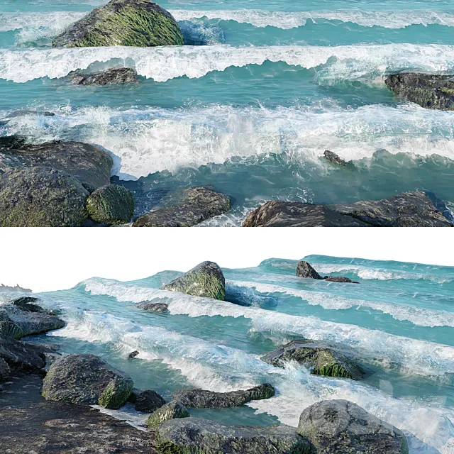 Seashore 2 3D Model