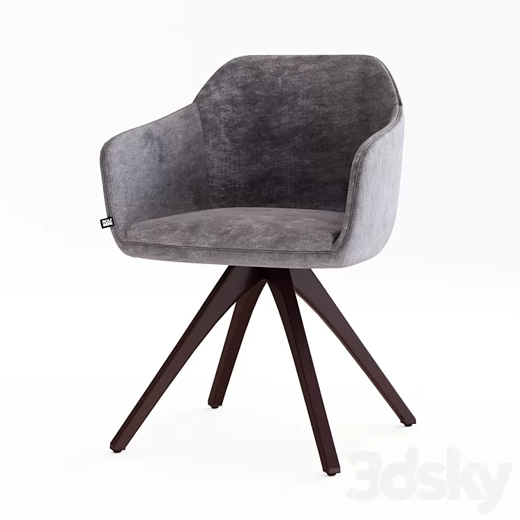 Seating-Chair 640 / ROLF-BENZ 3D Model