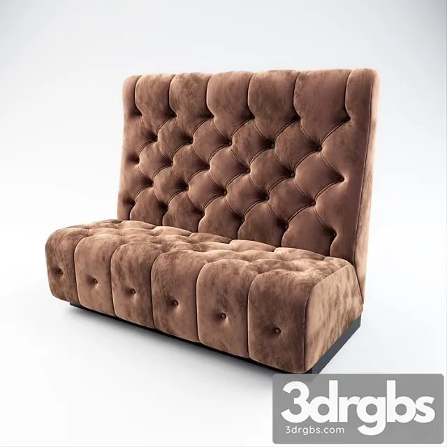 Seating for Cafe 3D Model Free