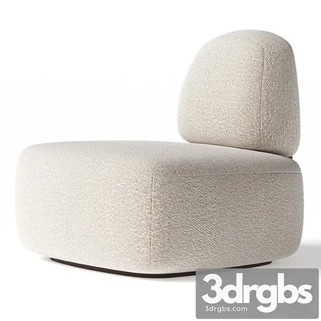 Secolo cloud boucle clip armchair