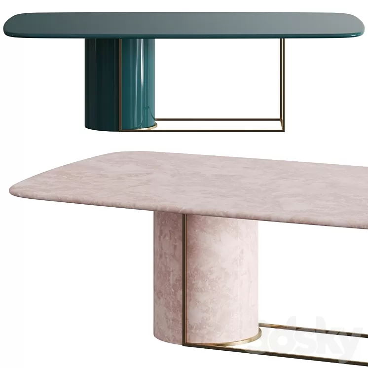 Secolo Horus Dining Table 3D Model