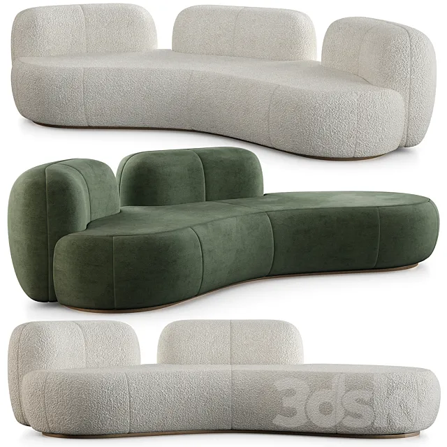 Secolo Tateyama XL Sofa 3D Model
